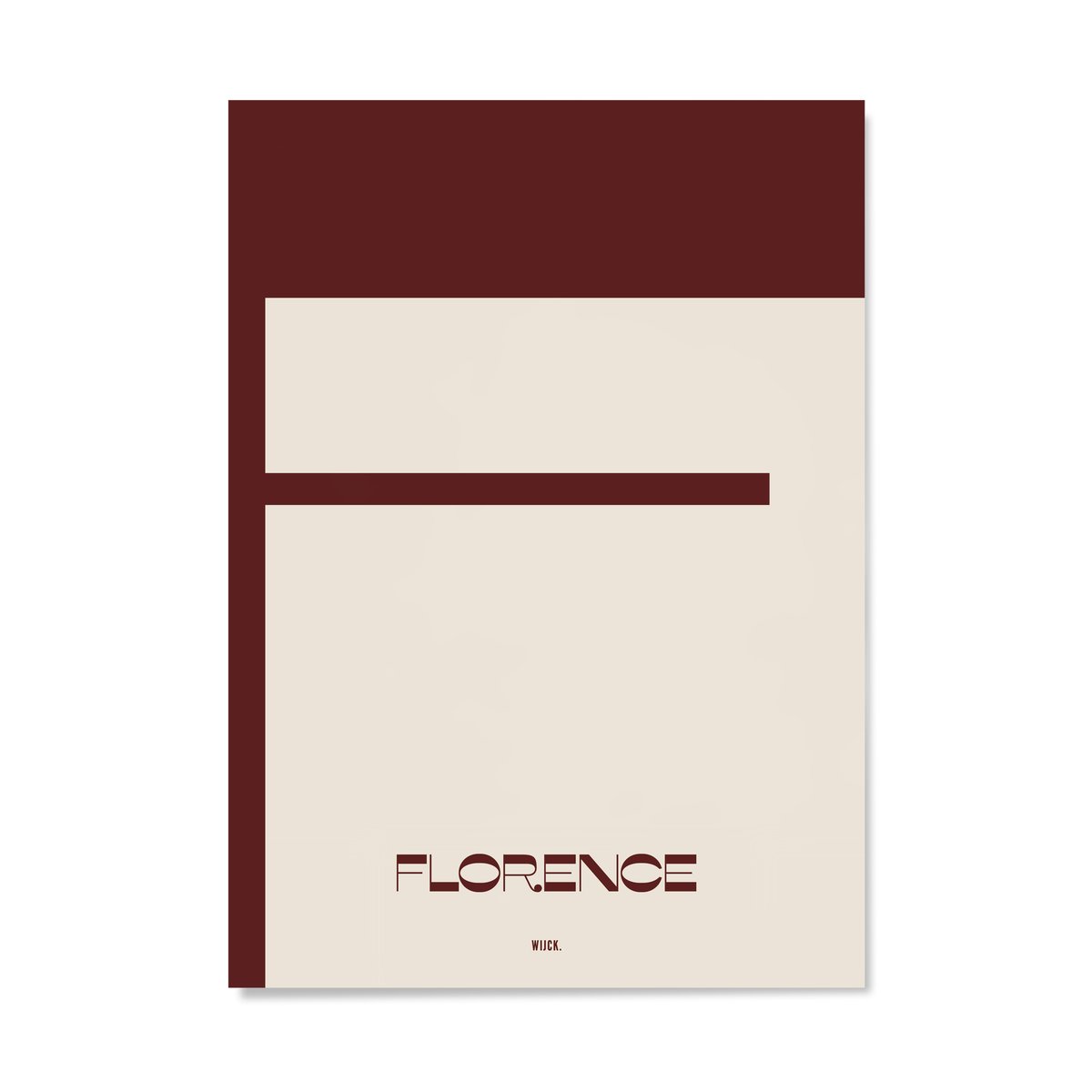 Poster von F von Florence | WIJCK.